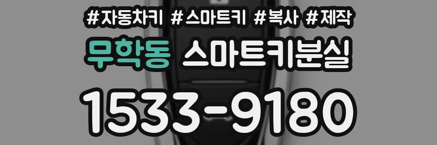 무학동 스마트키분실