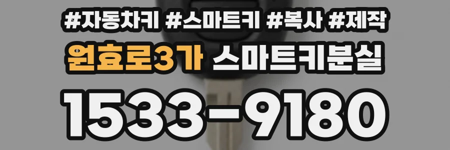원효로3가 스마트키분실