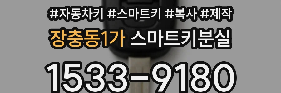장충동1가 스마트키분실