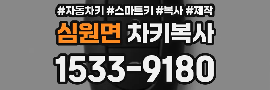 심원면 차키복사