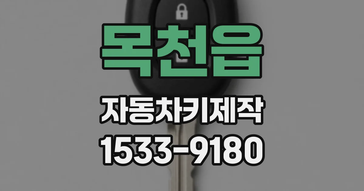 목천읍 자동차키제작