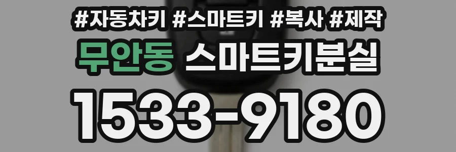 무안동 스마트키분실