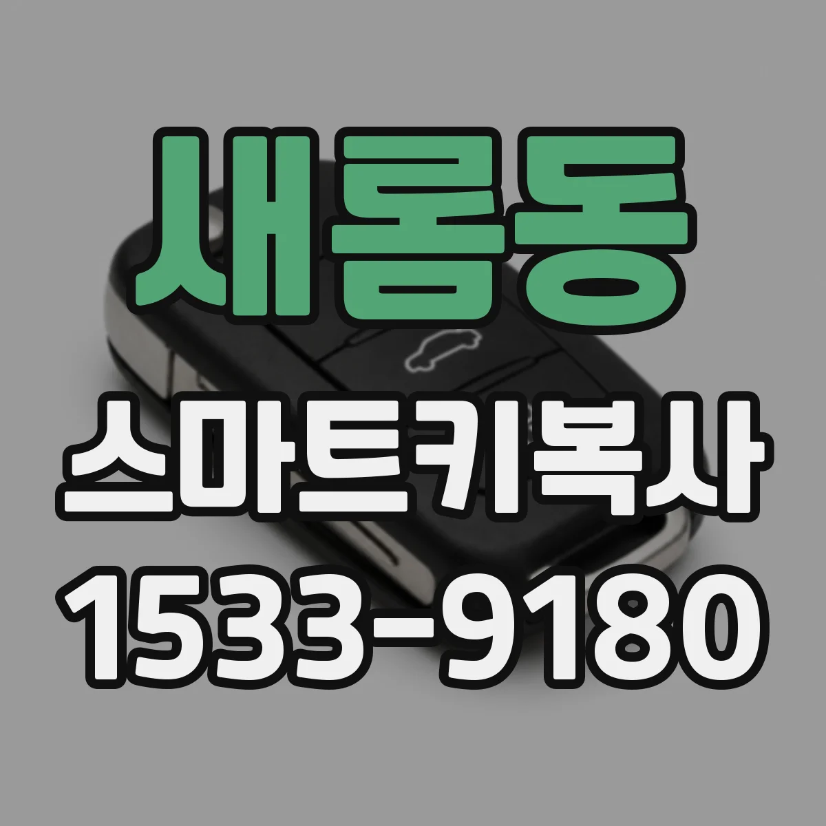새롬동 스마트키복사