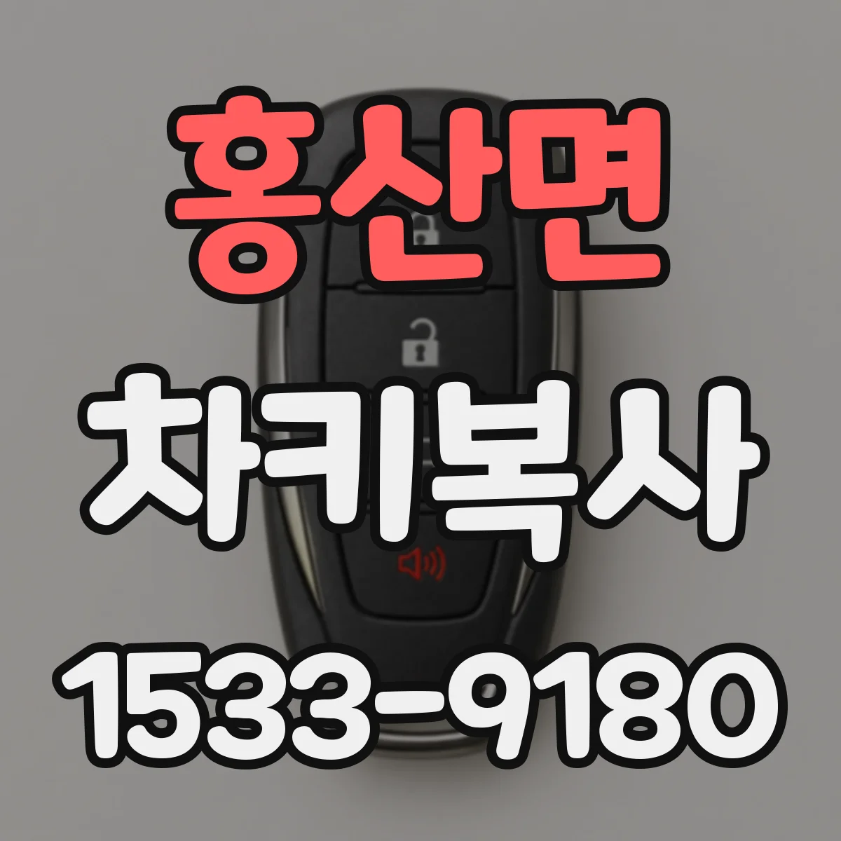 홍산면 차키복사