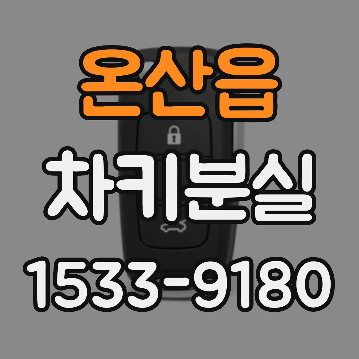 온산읍 차키분실