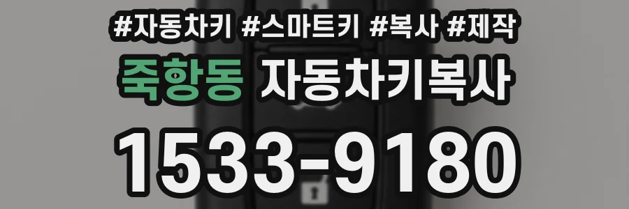 죽항동 자동차키복사
