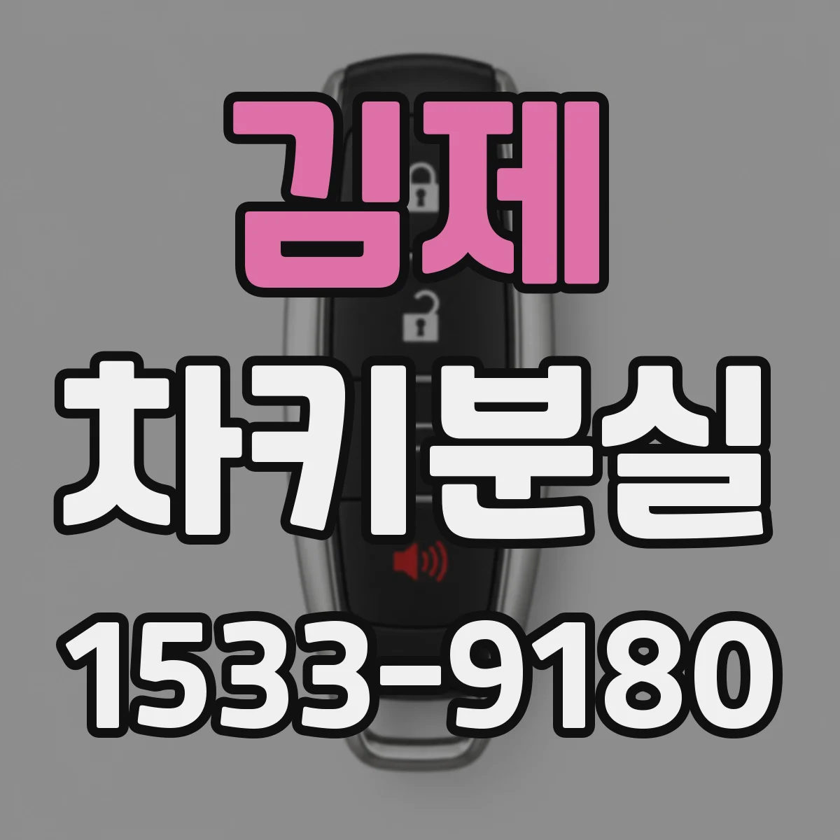 김제 차키분실