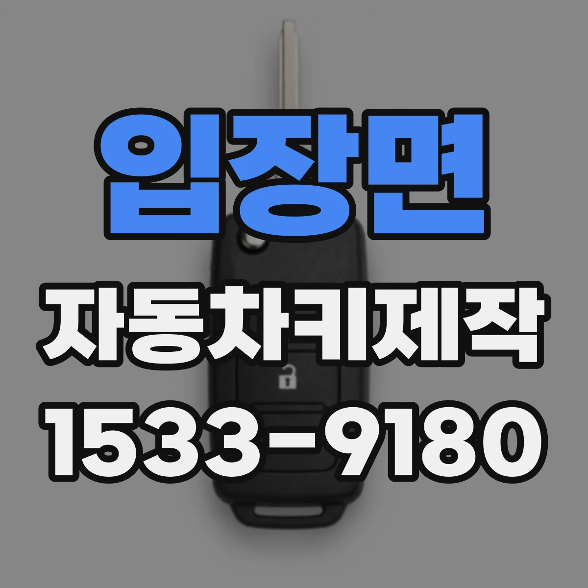 입장면 자동차키제작