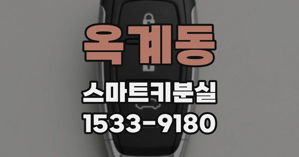 옥계동 스마트키분실