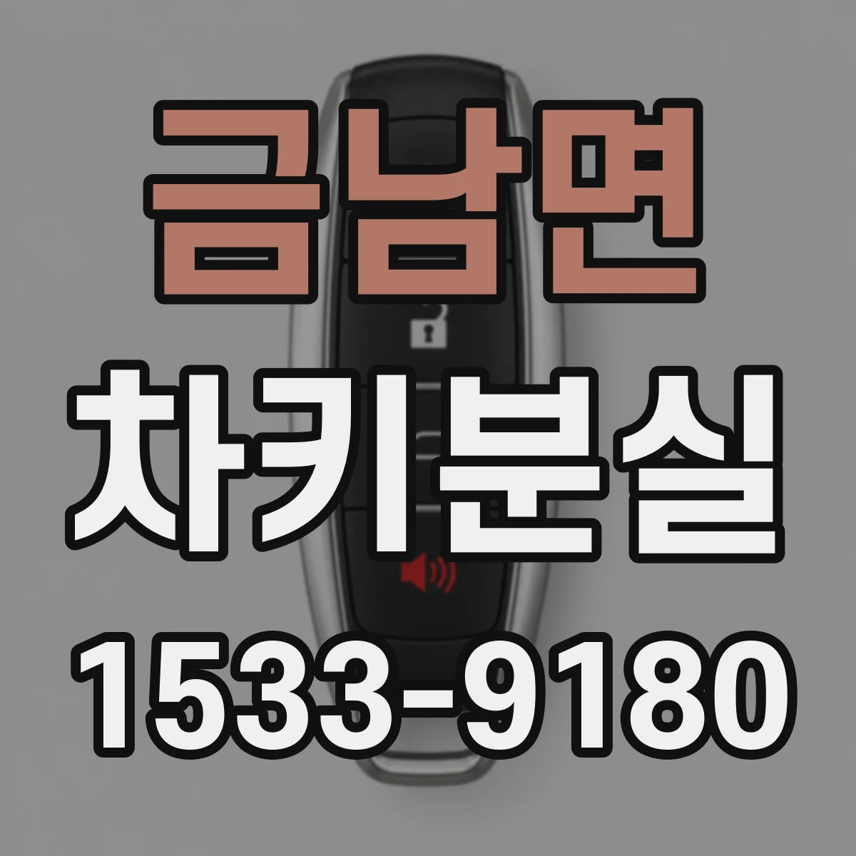 금남면 차키분실
