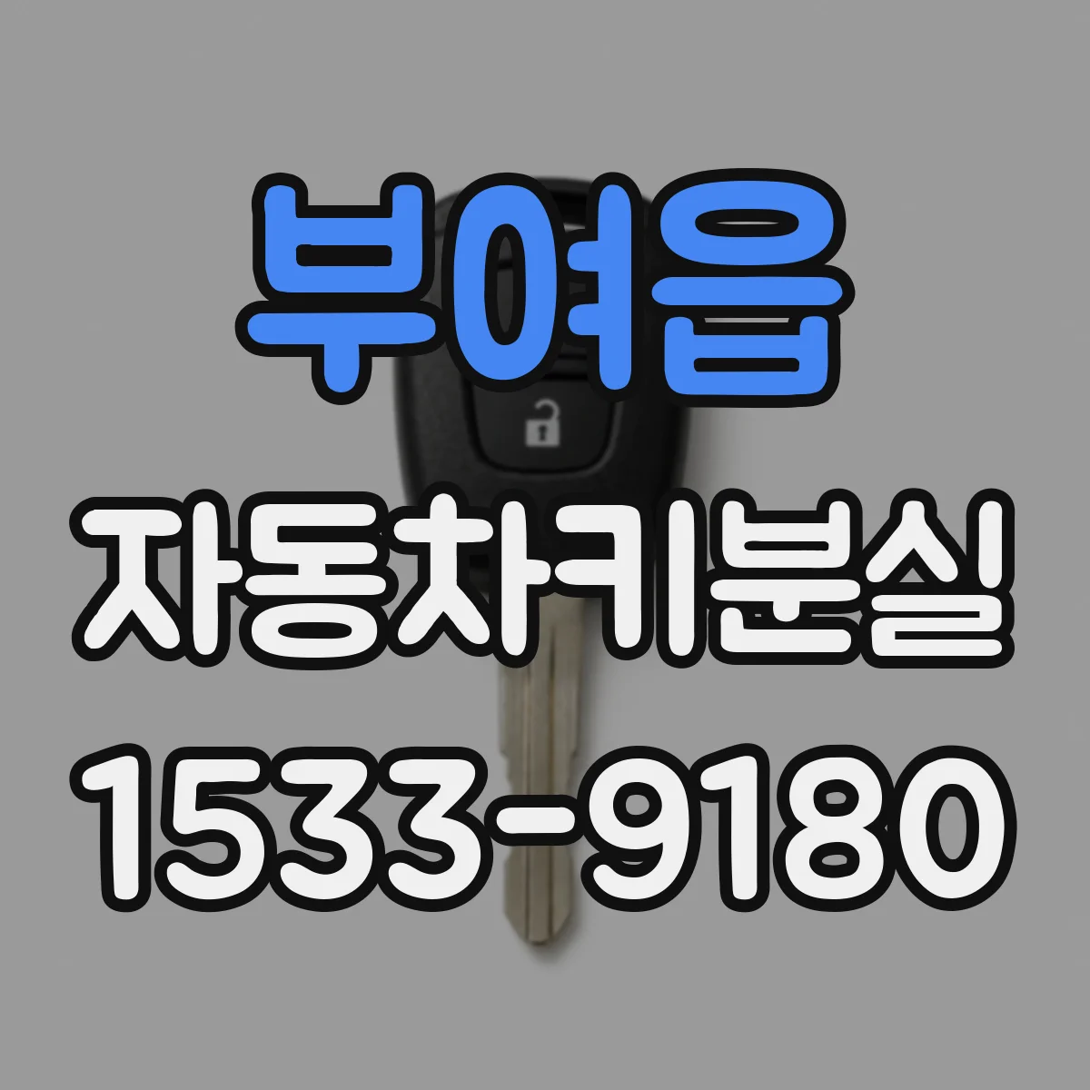 부여읍 자동차키분실