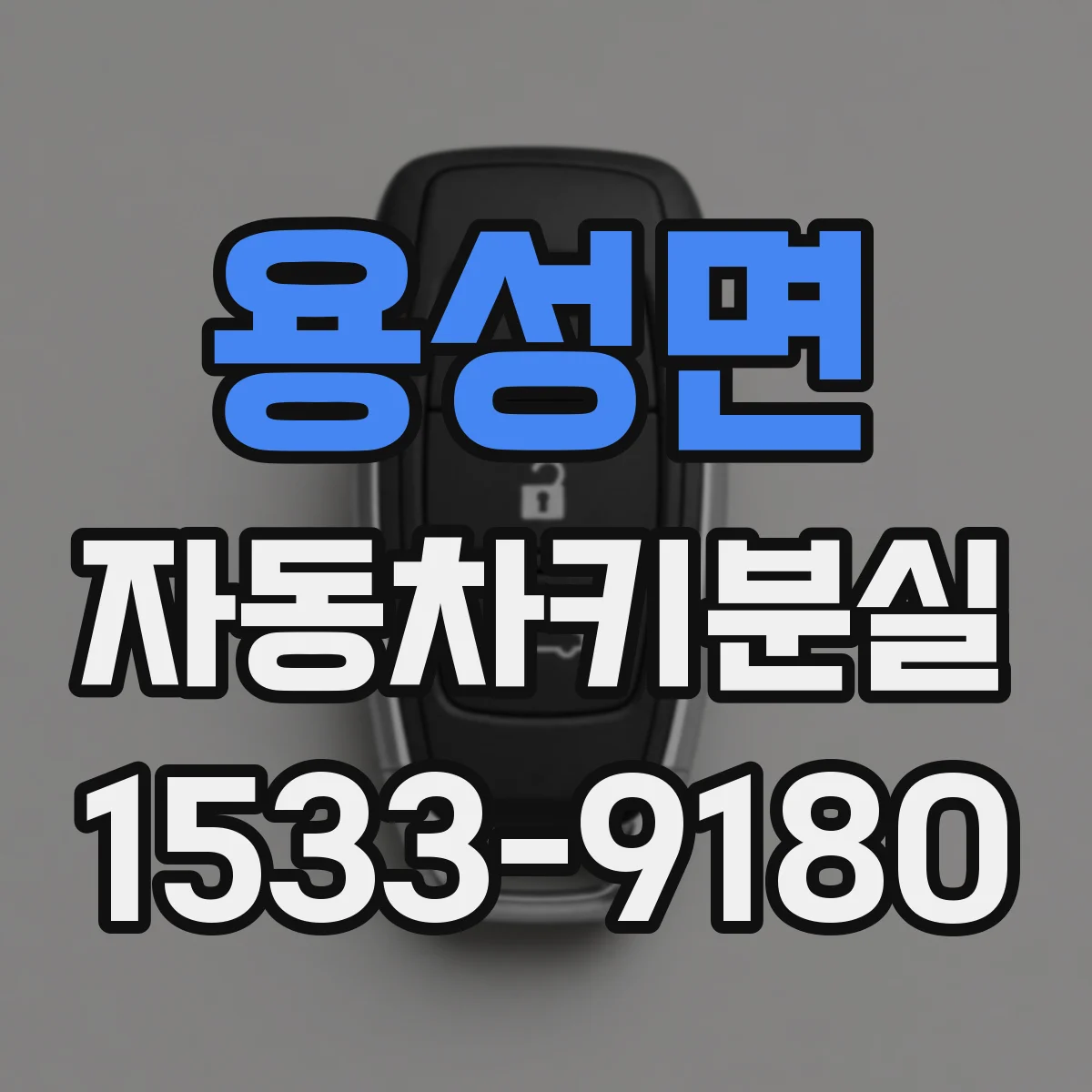 용성면 자동차키분실