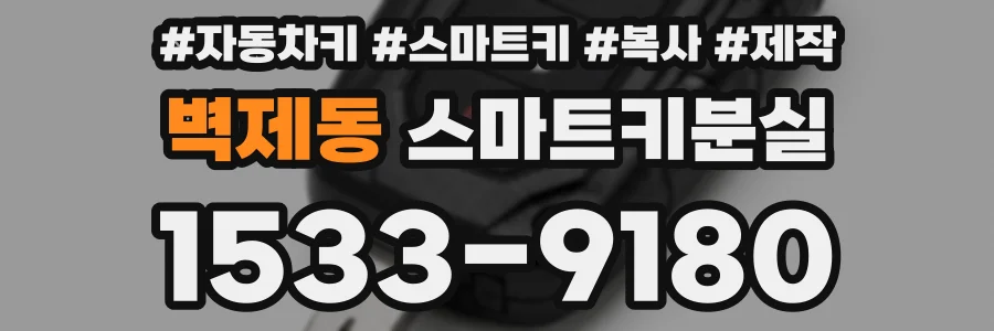 벽제동 스마트키분실
