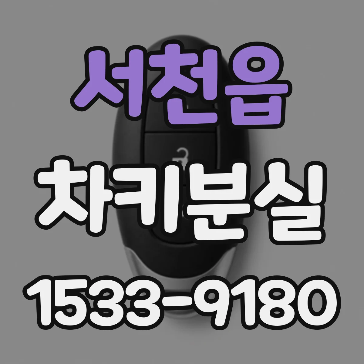 서천읍 차키분실