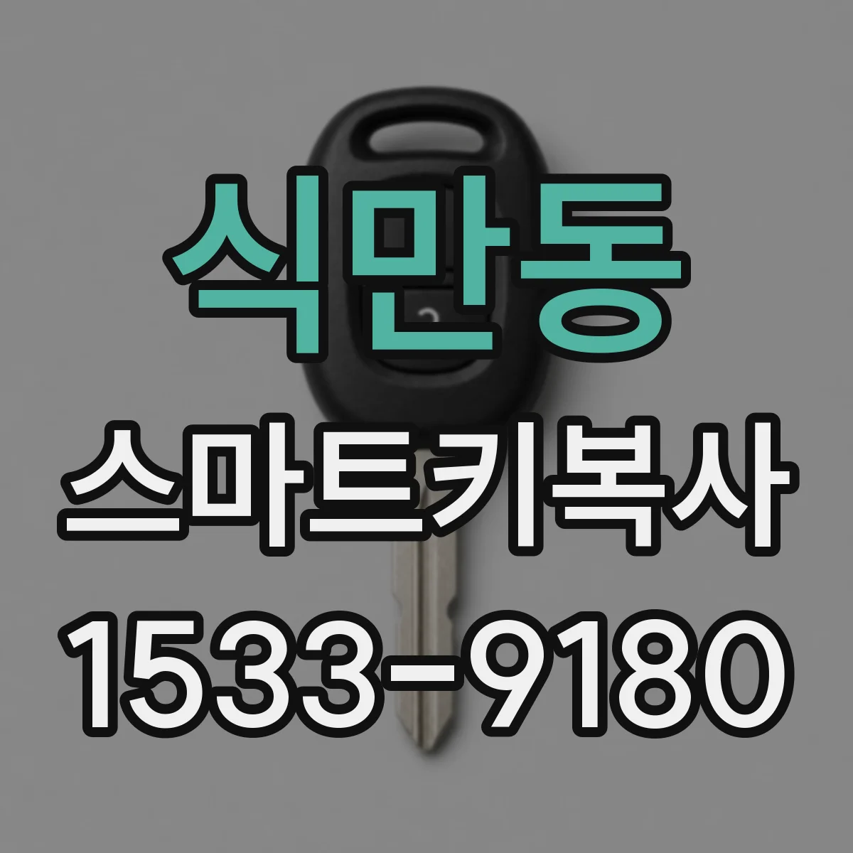 식만동 스마트키복사
