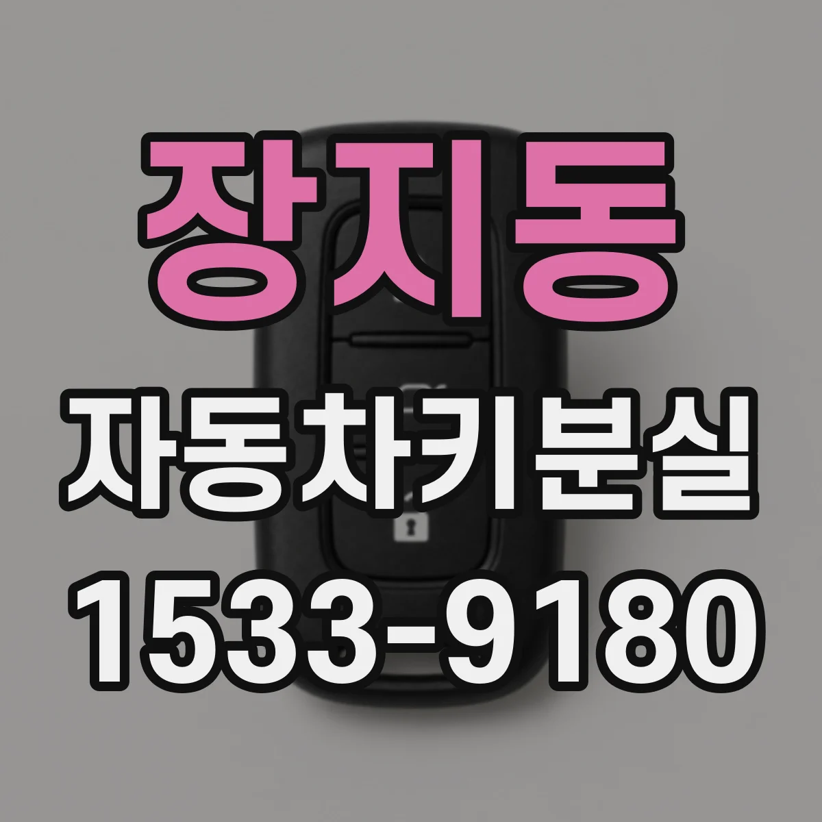 장지동 자동차키분실