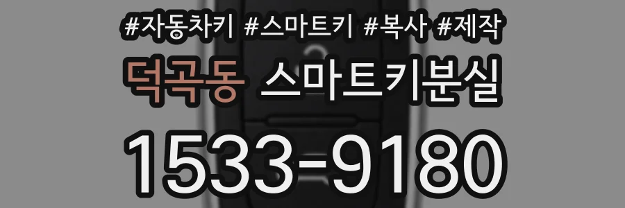 덕곡동 스마트키분실