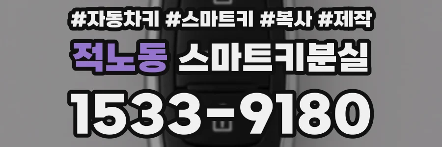 적노동 스마트키분실