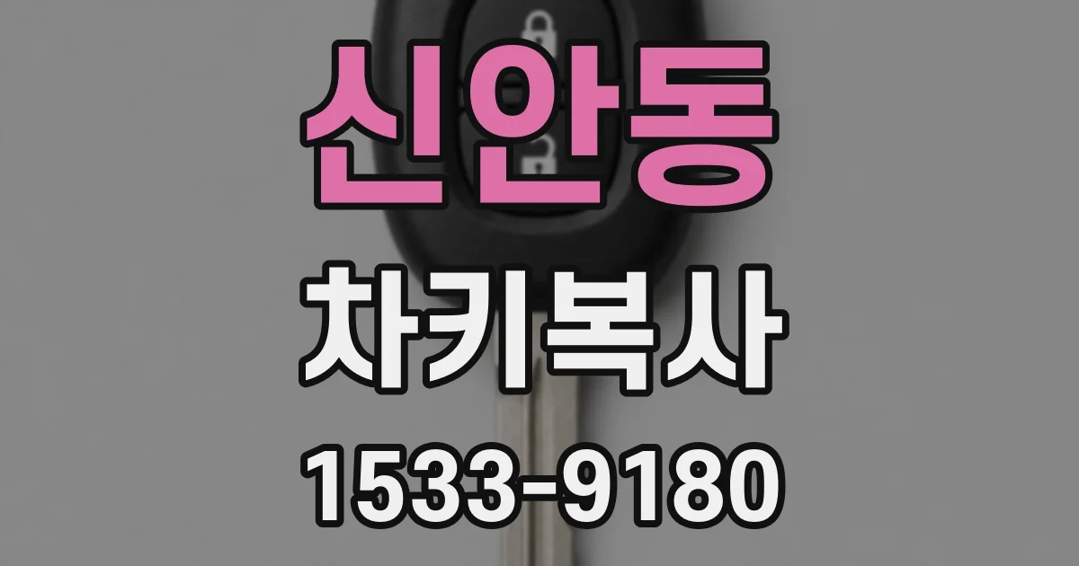 신안동 차키복사
