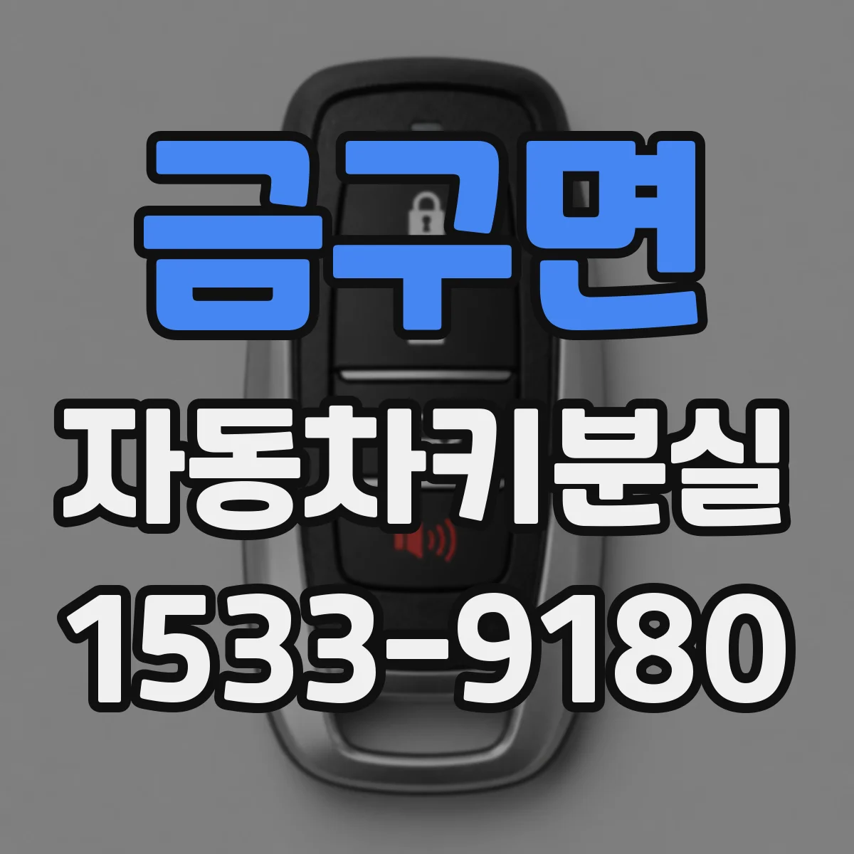금구면 자동차키분실