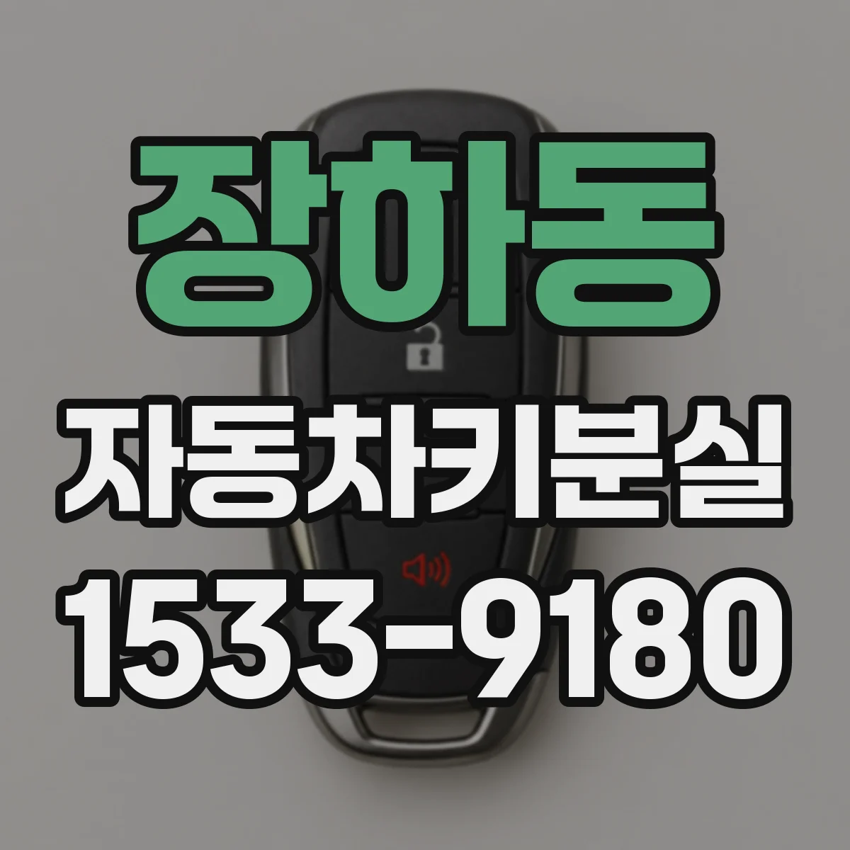 장하동 자동차키분실