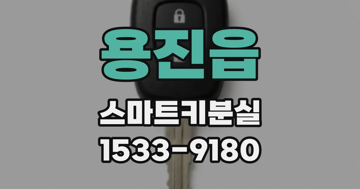용진읍 스마트키분실