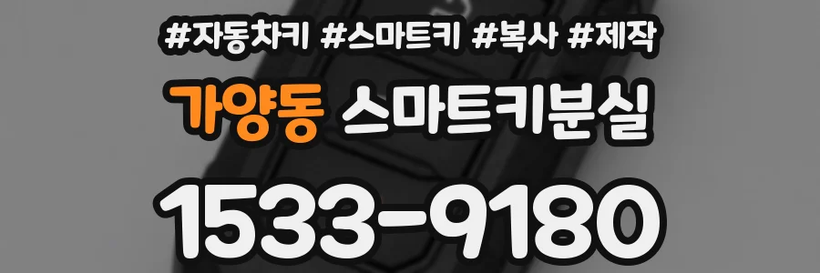 가양동 스마트키분실