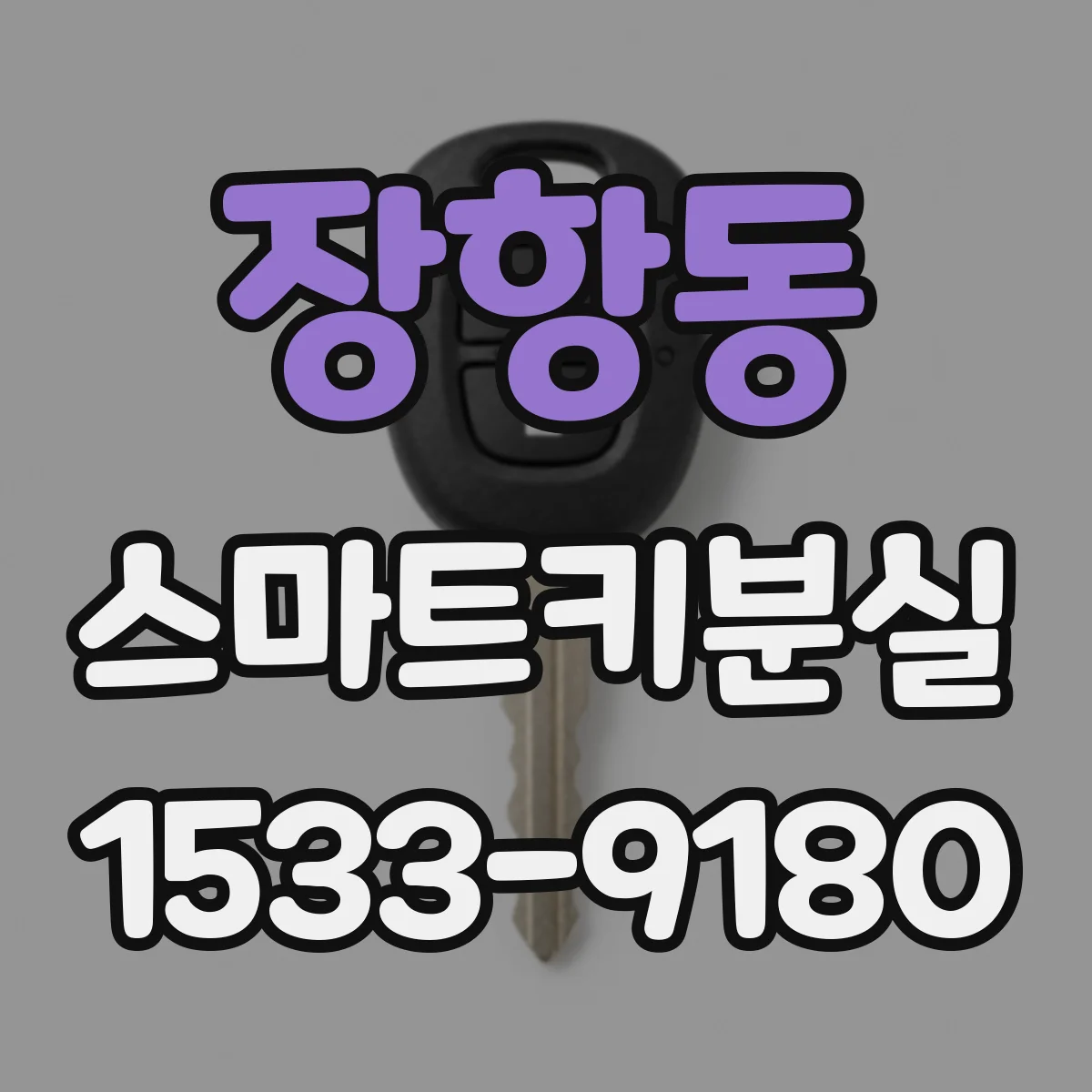 장항동 스마트키분실