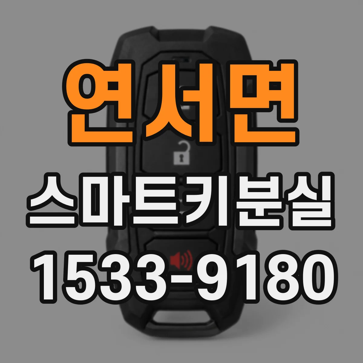 연서면 스마트키분실