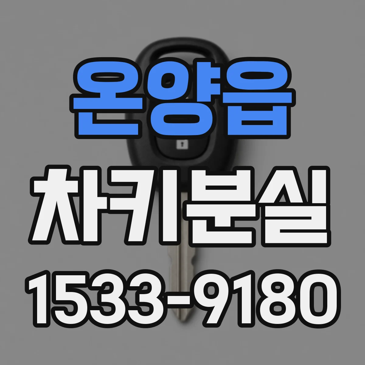온양읍 차키분실