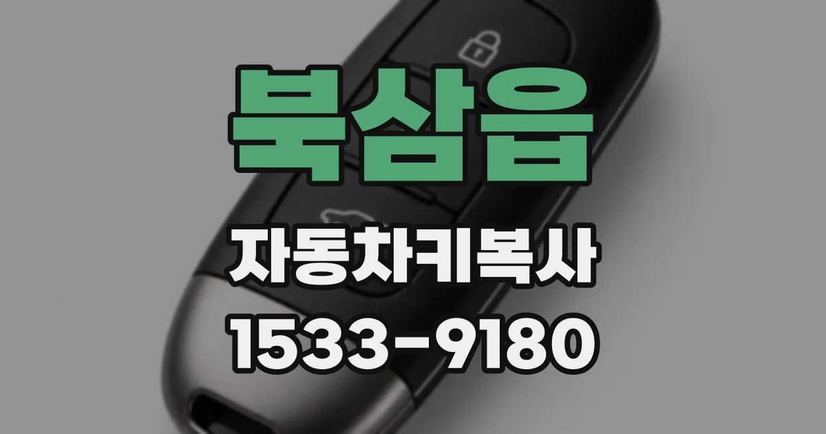 북삼읍 자동차키복사