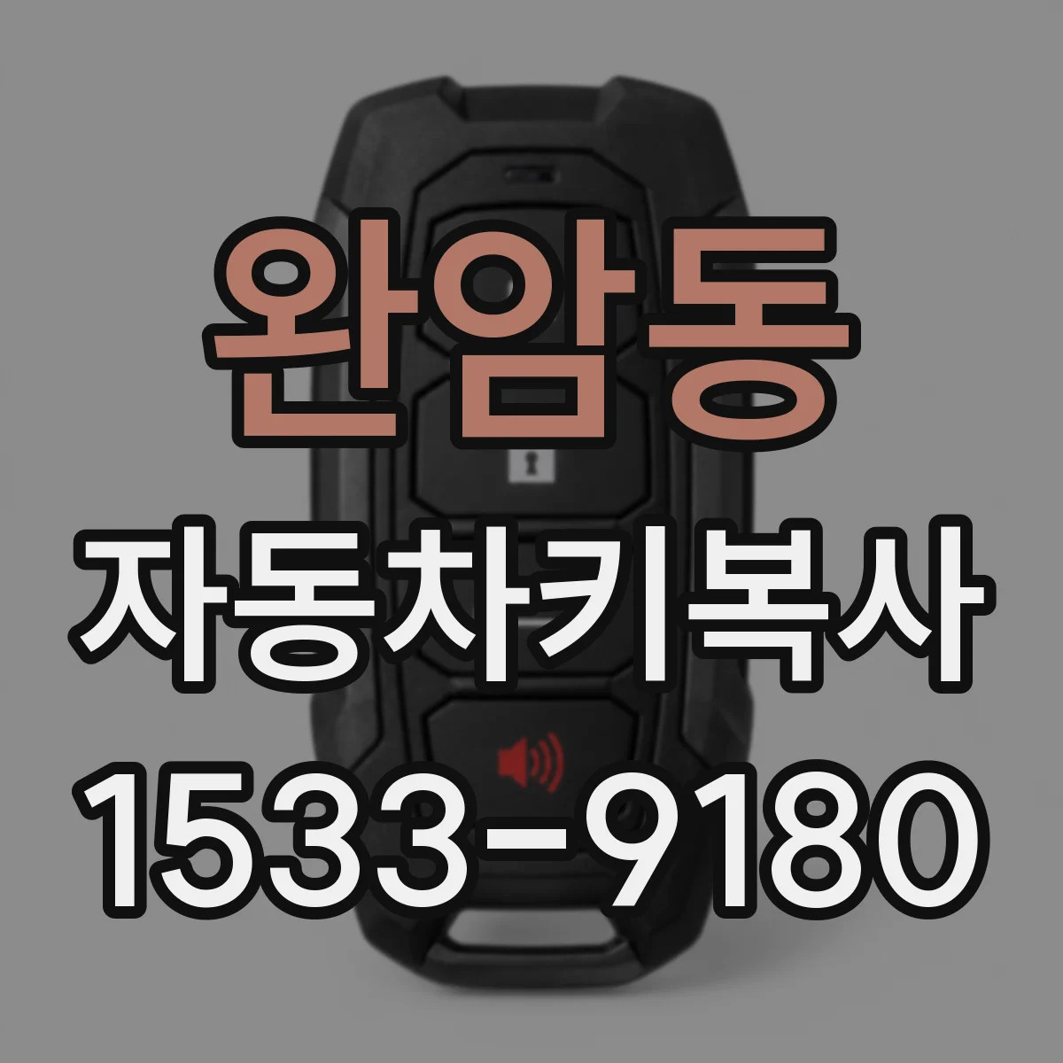 완암동 자동차키복사