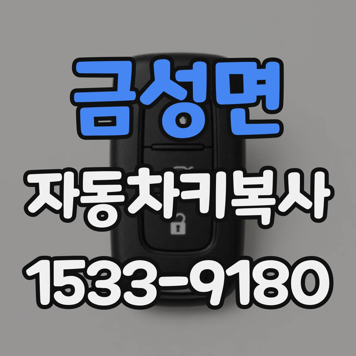 금성면 자동차키복사