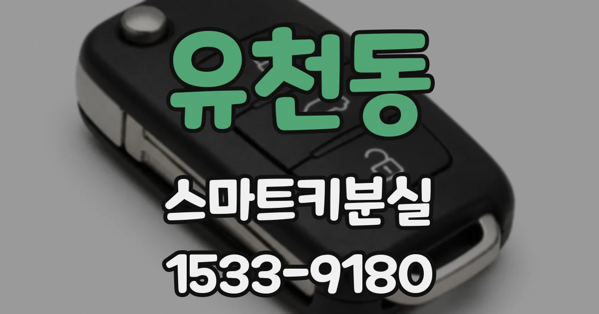 유천동 스마트키분실