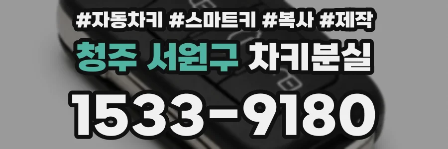 청주 서원구 차키분실
