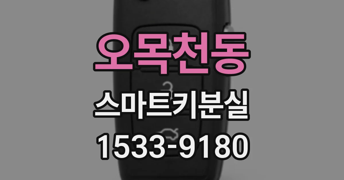 오목천동 스마트키분실