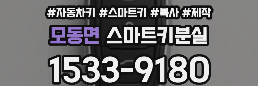 모동면 스마트키분실
