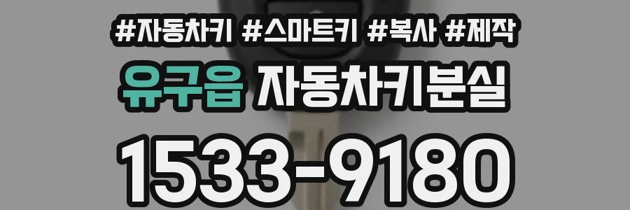 유구읍 자동차키분실