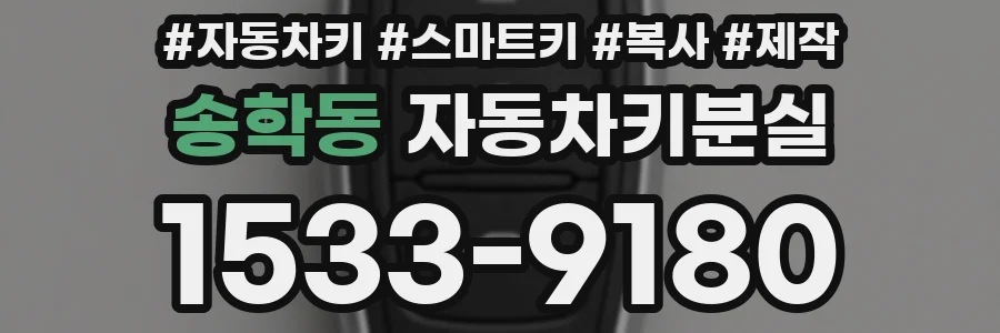 송학동 자동차키분실
