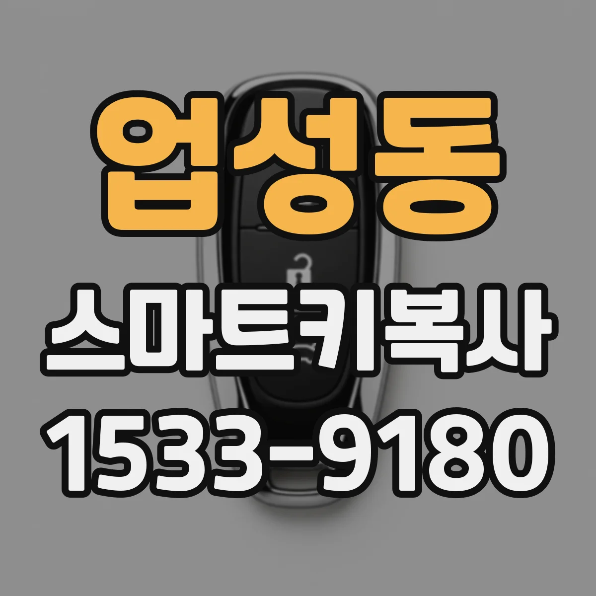 업성동 스마트키복사