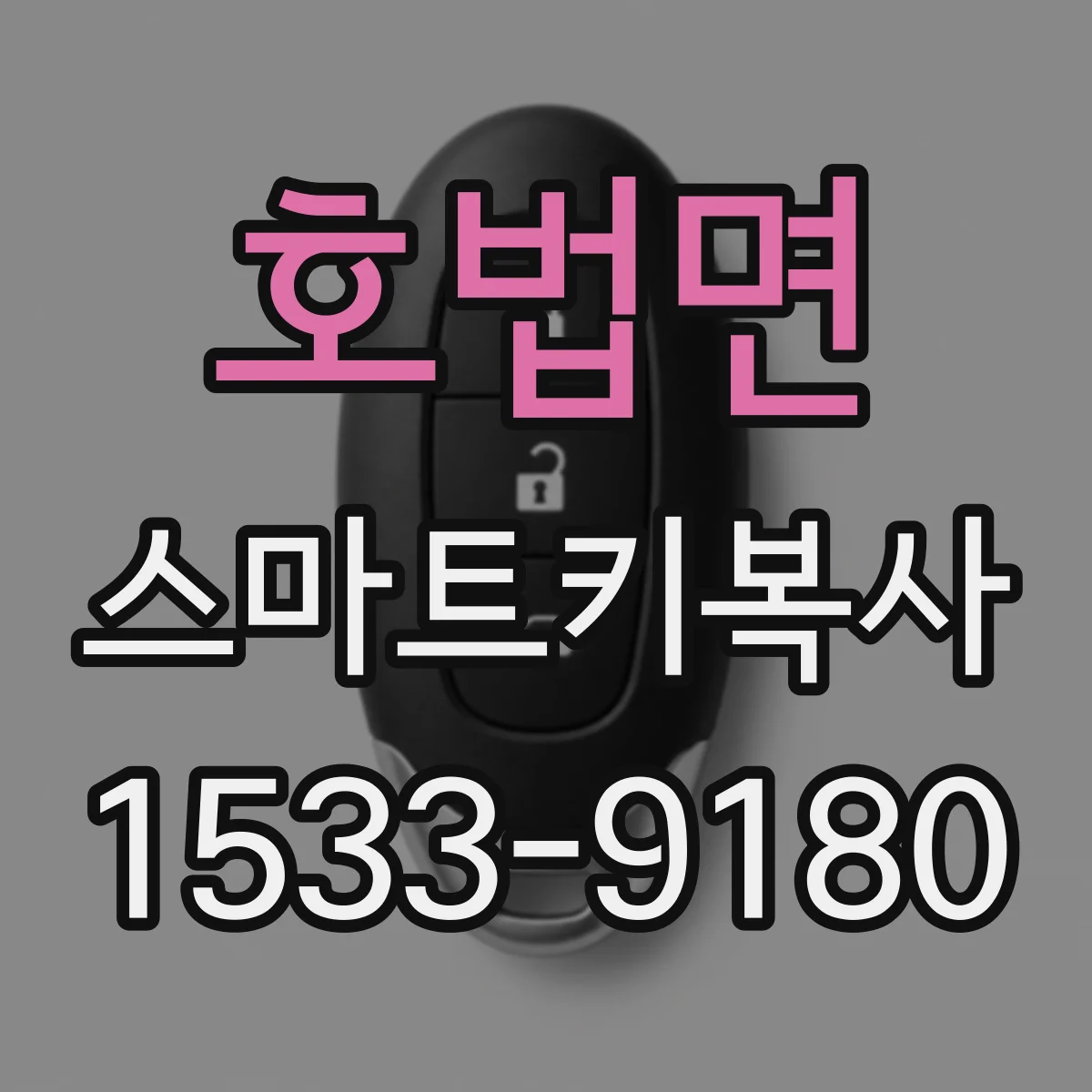 호법면 스마트키복사