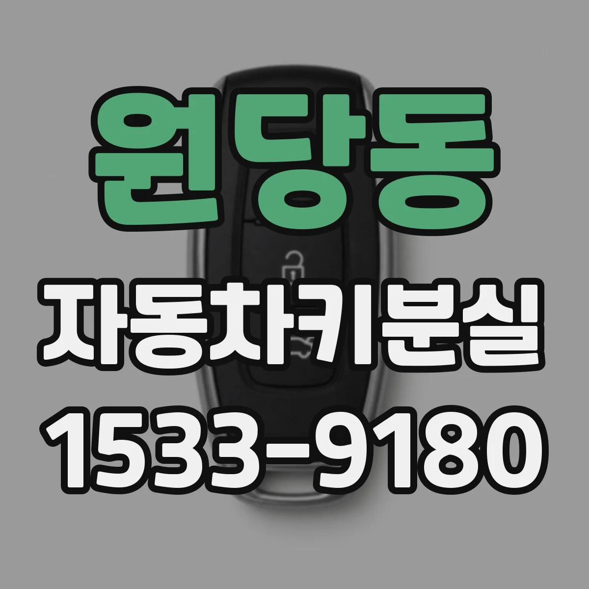 원당동 자동차키분실