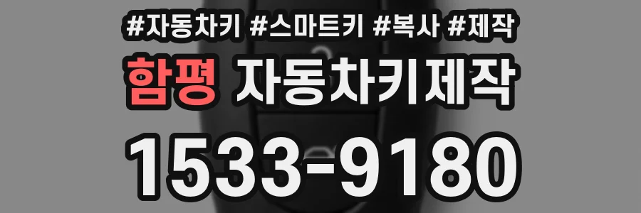 함평 자동차키제작