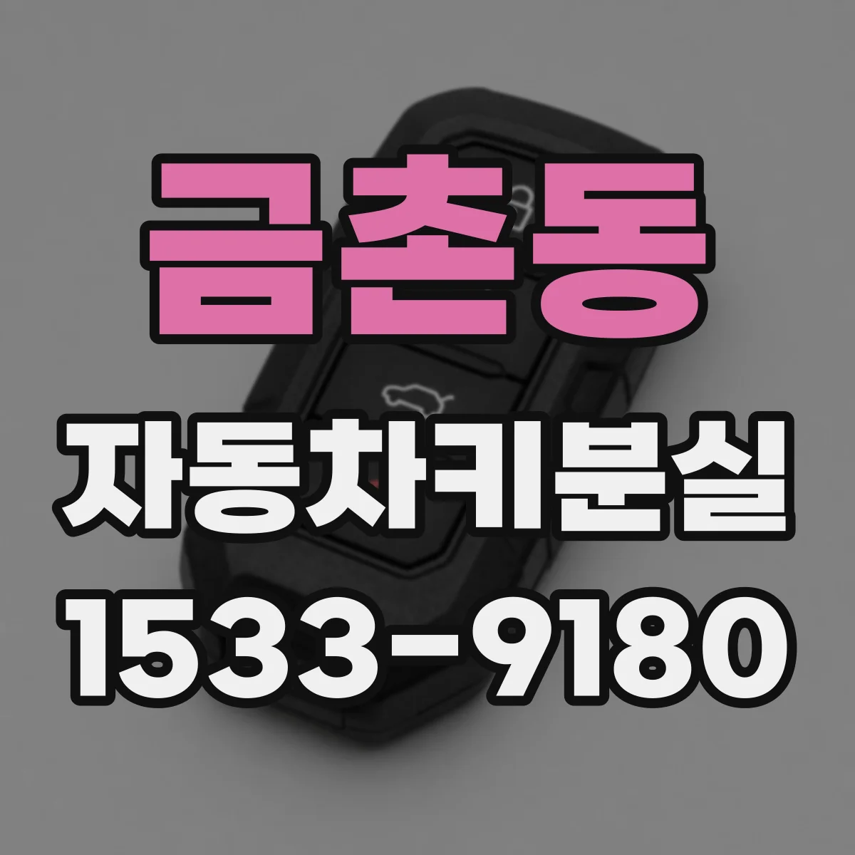 금촌동 자동차키분실