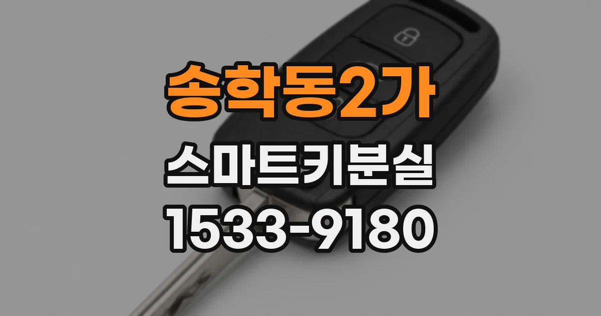 송학동2가 스마트키분실