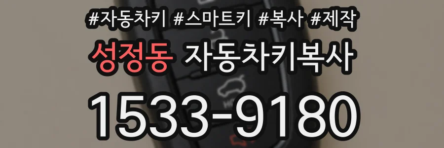 성정동 자동차키복사