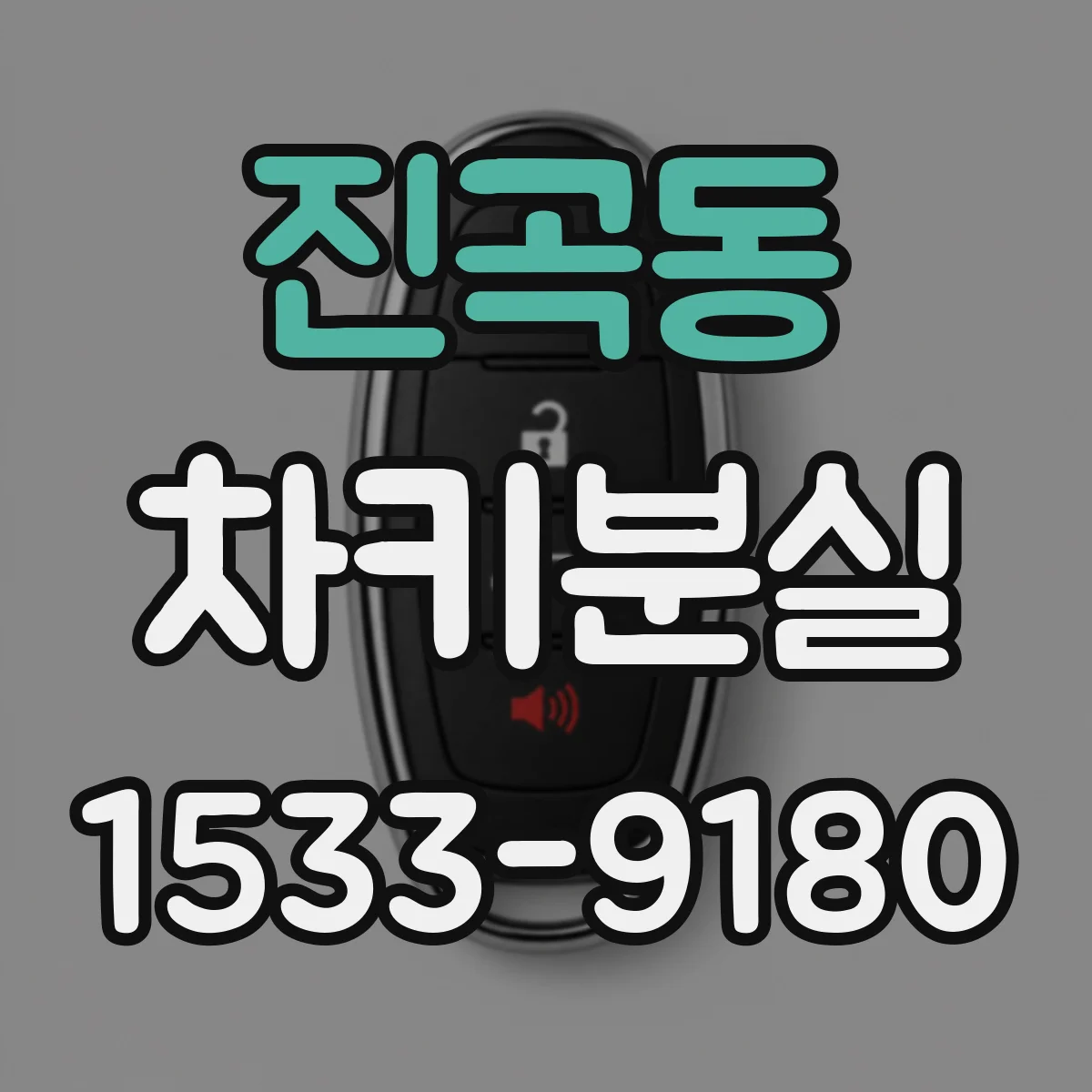 진곡동 차키분실