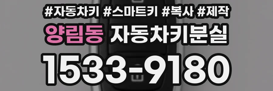 양림동 자동차키분실