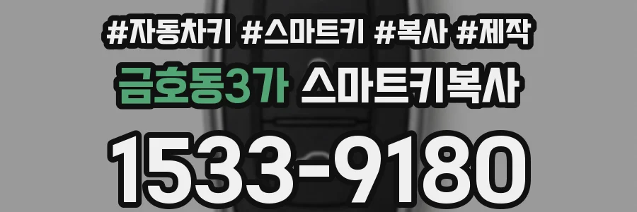 금호동3가 스마트키복사