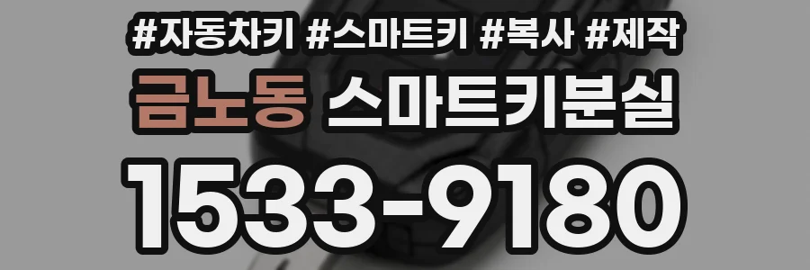 금노동 스마트키분실
